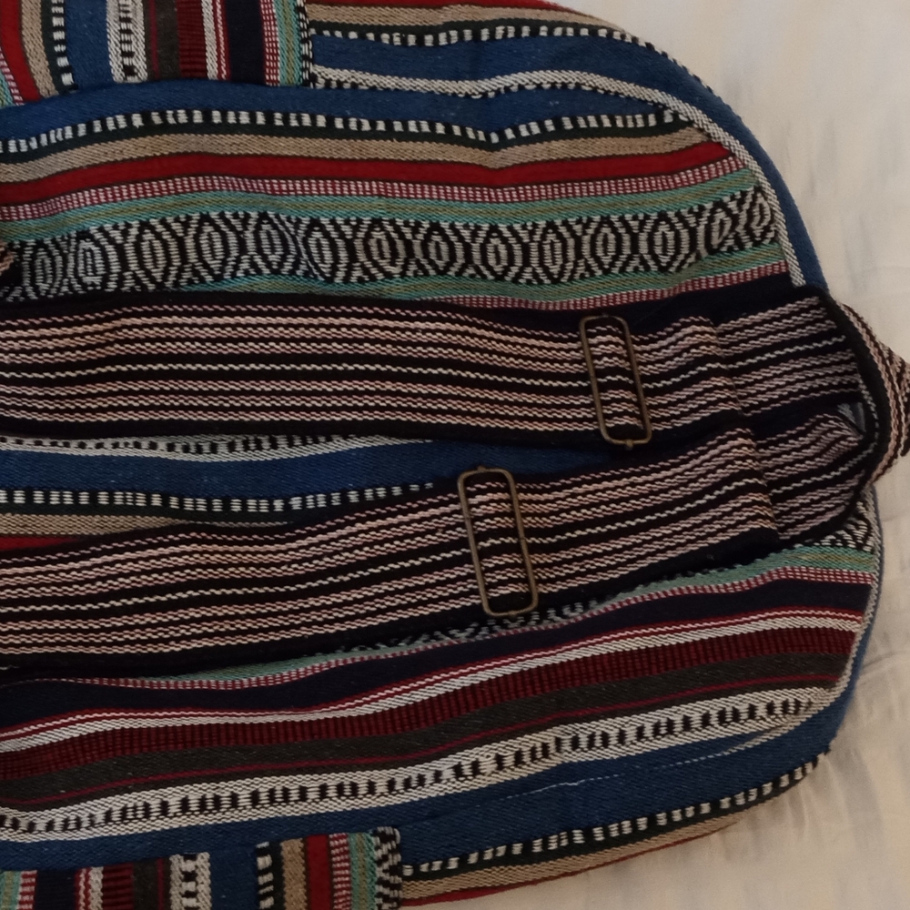 Colorful Patterned Women's Backpack - Picture 7 of 7